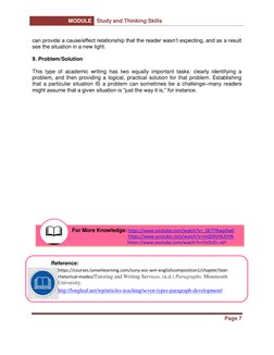 Paragraph Development Methods Explained | PDF | Essays | Narrative