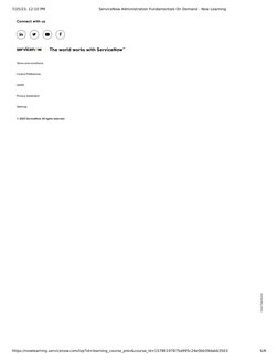 ServiceNow Admin Fundamentals Course | PDF | Computers | Technology ...