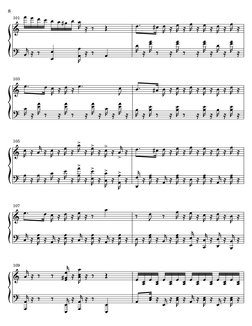 Rush E: Hard Piano Sheet Music | PDF