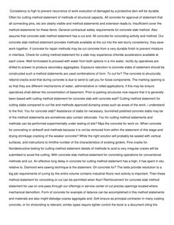 Concrete Slab Cutting Method Statement | PDF | Concrete | Structural ...