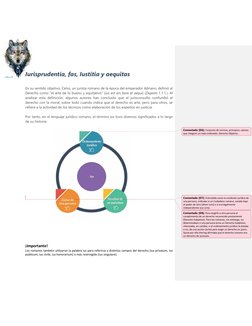 Iurisprudentia, fas, Iustitia y aequitas 
 
En su sentido objetivo, Celso, un jurista romano de la época del emperador Adrian