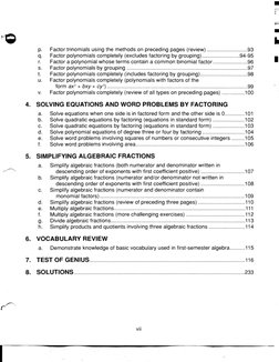 Pizzazz Algebra | PDF