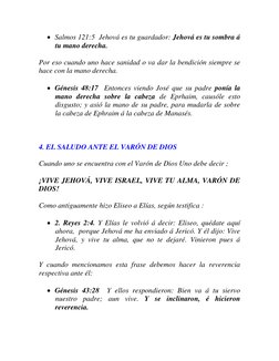  Salmos 121:5  Jehová es tu guardador: Jehová es tu sombra á 
tu mano derecha. 
 
Por eso cuando uno hace sanidad o va dar l
