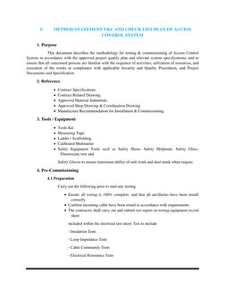 Access Control System Installation Checklist | PDF | Computers ...
