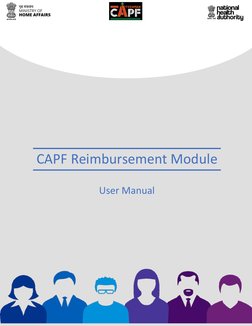 Ayushman CAPF Reimbursement Guide | PDF | Health Care | Medicine