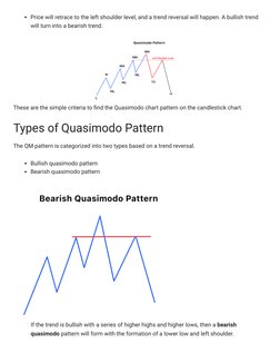 Quasimodo Trading Pattern Guide | PDF | Market Trend | Business Economics