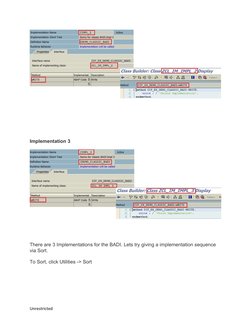 SAP BADI Types and Implementation Guide | PDF | Computers