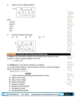 𝟎𝟕𝟕𝟔𝟗𝟗𝟎𝟑𝟐𝟕 𝑷. 𝟔 𝑴T C 𝒂𝒎𝒐𝒏𝒂𝒉𝒆𝒓𝒆𝒛𝒂𝟎𝟐@ 𝒈𝒎𝒂𝒊𝒍. 𝒄𝒐𝒎
Page 10
2.
Study the venn diagr