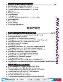 𝟎𝟕𝟕𝟔𝟗𝟗𝟎𝟑𝟐𝟕 𝑷. 𝟔 𝑴T C 𝒂𝒎𝒐𝒏𝒂𝒉𝒆𝒓𝒆𝒛𝒂𝟎𝟐@ 𝒈𝒎𝒂𝒊𝒍. 𝒄𝒐𝒎
Page 4
DISTANCE,SPEED AND TIME…