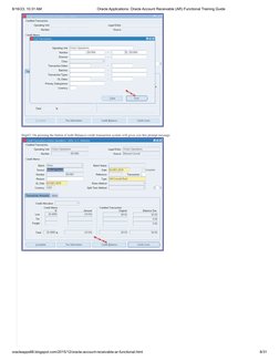 Oracle AR Module Training Guide | PDF | Invoice | Receipt