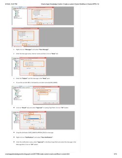 Custom Oracle Workflow in R12 | PDF | Oracle Corporation | Microsoft Excel