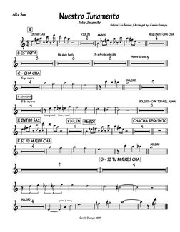 Alto Sax
Nuestro Juramento
Julio Jaramillo
Boleros Live Session / Arranged by: Camilo Ocampo















