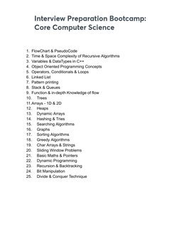 1. FlowChart & PseudoCode
2. Time & Space Complexity of Recursive Algorithms
3. Variables & DataTypes in C++
4. Object Orient