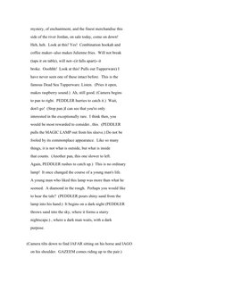 mystery, of enchantment, and the finest merchandise this
    side of the river Jordan, on sale today, come on down!
    H