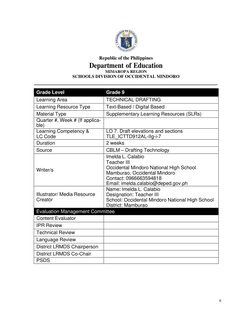 Drafting Elevations and Sections Guide | PDF