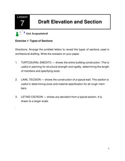 Drafting Elevations and Sections Guide | PDF
