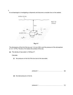 Grade 8 Pressure Worksheet PDF | PDF