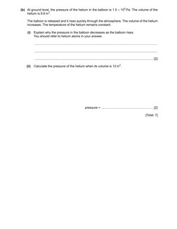 Grade 8 Pressure Worksheet PDF | PDF