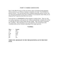 Mlat Test Example MLAT Sample Questions and Explanations | PDF | Human Communication ...