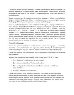 Regular Language Example Automata and Complexity Theory Overview | PDF | Time Complexity ...