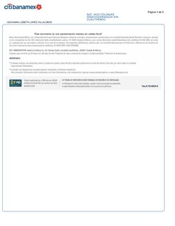 Página 3 de 5 
 
 
 
GIOVANNA LIZBETH LOPEZ VILLALOBOS  
SUC. 4433 COLONIAS 
IGNACIOZARAGOZA S/N 
CUAUTHEMOC 
 
 
 
 
“Este d