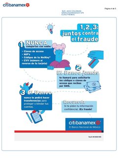 Página 4 de 5 
 
 SUC. 4433 COLONIAS 
IGNACIOZARAGOZA S/N 
CUAUTHEMOC  
 
 
 
