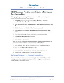 Smart Plant 3D SP3D User Guide | PDF
