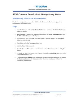 Smart Plant 3D SP3D User Guide | PDF