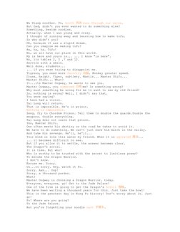 Wu Xiang noodles. Po, broth 肉汤 runs through our veins.
But Dad, didn't you ever wanted to do something else?
Something, besid