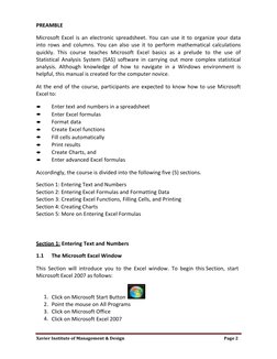 MS Excel Beginner's Lecture Notes | PDF | Microsoft Excel | Spreadsheet