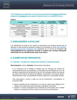Guía de Pruebas Escritas DIAN 2022 | PDF | Hoja de cálculo | Planificación