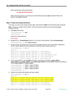 Linux Shell Basics Lab Guide | PDF | Command Line Interface | Computer File