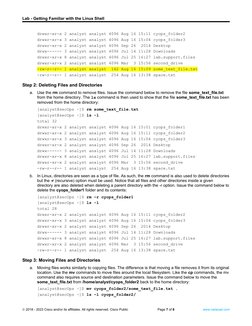 Linux Shell Basics Lab Guide | PDF | Command Line Interface | Computer File