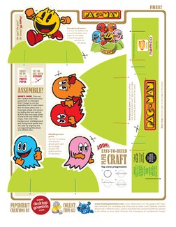 FREE!
CRAFT
EASY-TO-BUILD
PAPER
ASSEMBLE!
Top view progression:
HERE’S HOW: Trim out 
the 4 pieces that form your 
papercraft