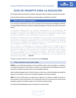 Guía de Prompts | PDF | Inteligencia artificial | Inteligencia (IA) y ...