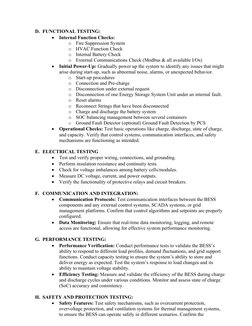 BESS Commissioning Guidelines and Checklist | PDF | Electrical Grid ...