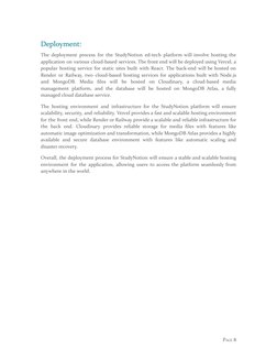 StudyNotion: Ed-Tech Platform Overview | PDF | Databases | Cloud Computing