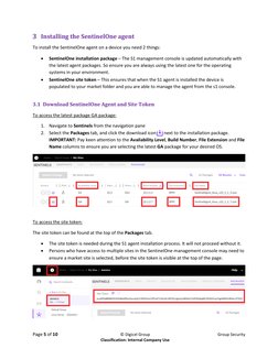 SentinelOne User Guide Overview | PDF