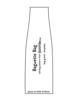 Free Baguette Bag Sewing Pattern | PDF