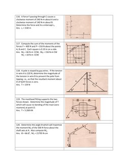Moment of Force Practice Problems | PDF | Force | Mechanics