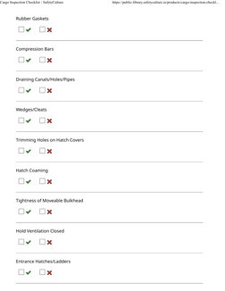 Cargo Inspection Checklist Guide | PDF | Cargo | Manufactured Goods