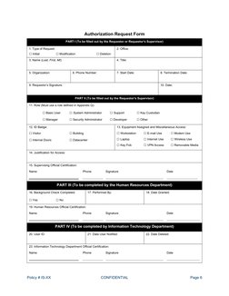 ISO 27001 Access Control Policy Template | PDF | Access Control | User ...