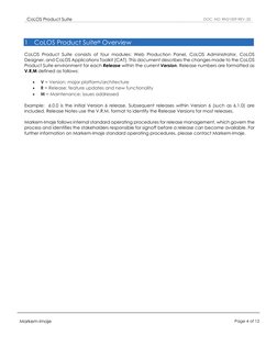 RN21009 CoLOS Product Suite 6.4 | PDF | Microsoft Windows | World Wide Web