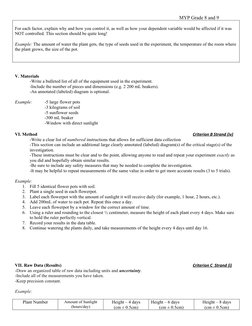 Myp Science Guide.pdf MYP Lab Report Guidelines for Science | PDF | Experiment | Hypothesis