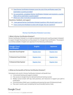 Google Partner Certification Kickstart Guide | PDF | Cloud Computing ...