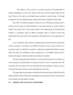 The objective  of this section is to provide and present the fundamentals  of
research methodology, as well as the selection