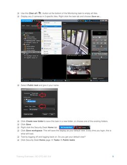 Genetec Security Desk Training Guide | PDF | Video | Camera