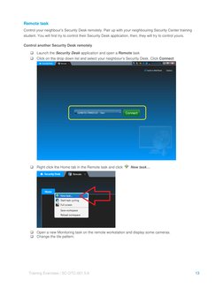 Genetec Security Desk Training Guide | PDF | Video | Camera