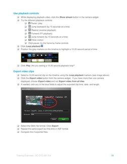 Genetec Security Desk Training Guide | PDF | Video | Camera