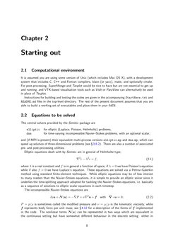 Chapter 2
Starting out
2.1
Computational environment
It is assumed you are using some version of Unix (which includes Mac OS